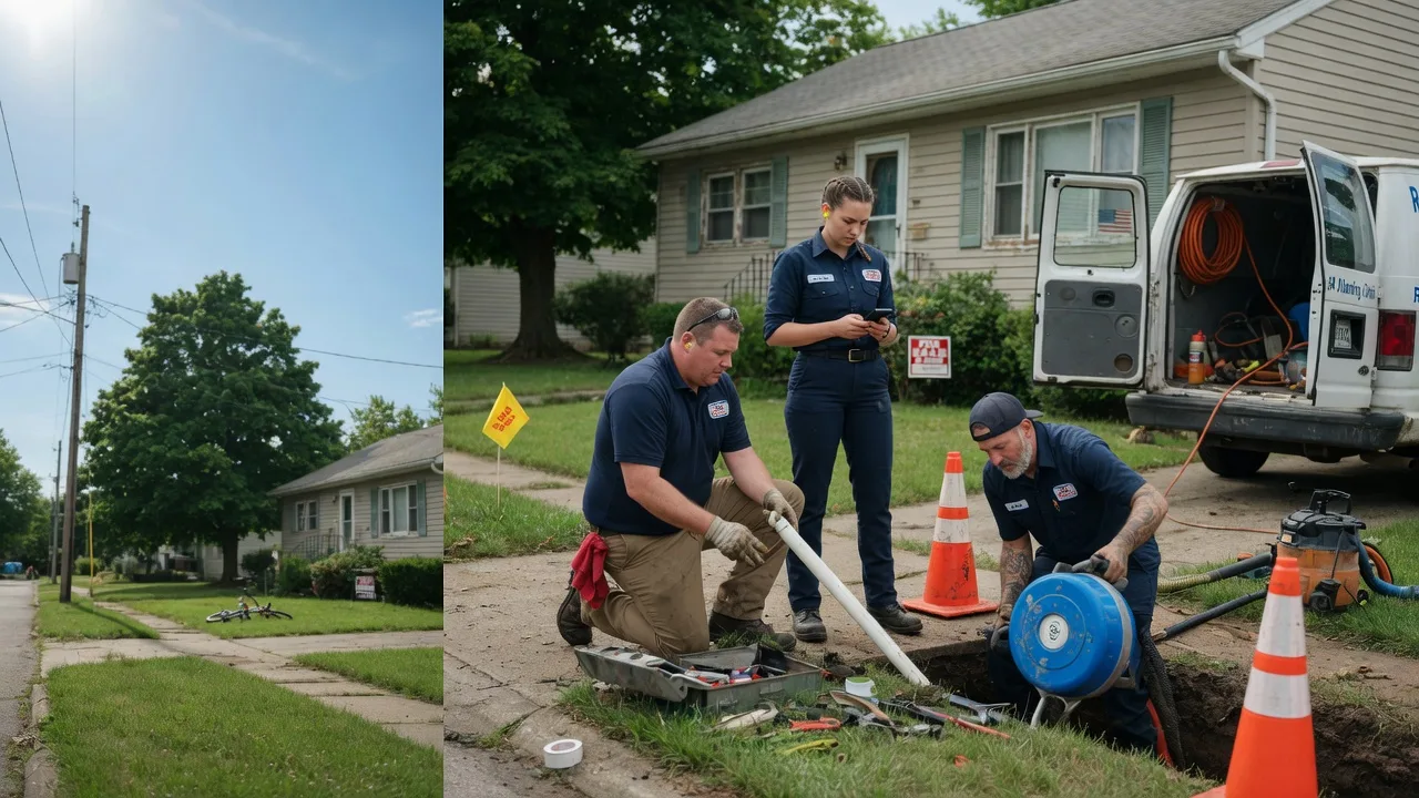 Sewer Line Repair in Saint Petersburg, PA near me